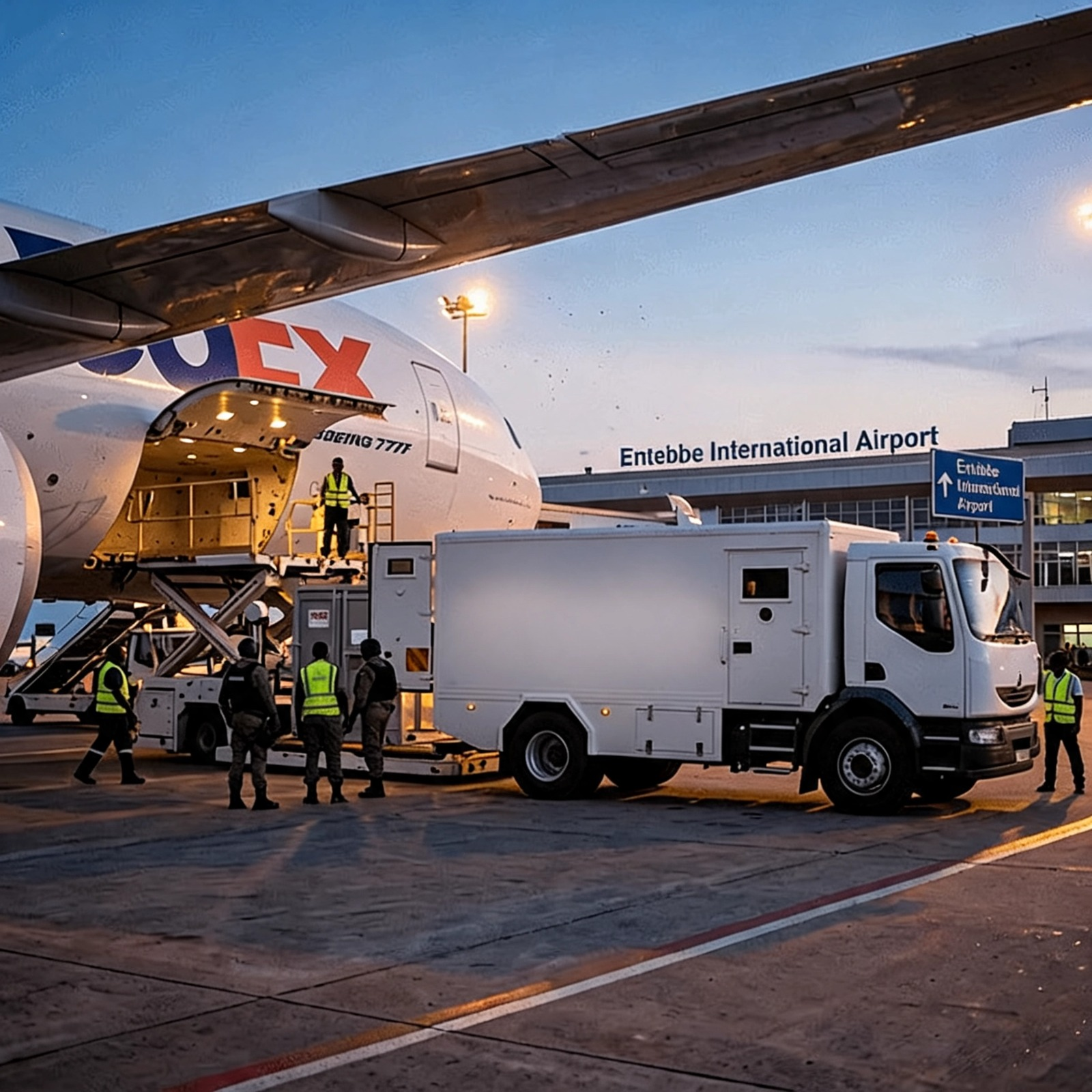 Secure Export Operations — Entebbe Tarmac Logistics